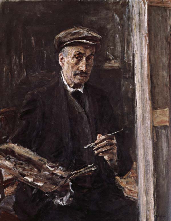 Max Liebermann Self-Portrait with Cap